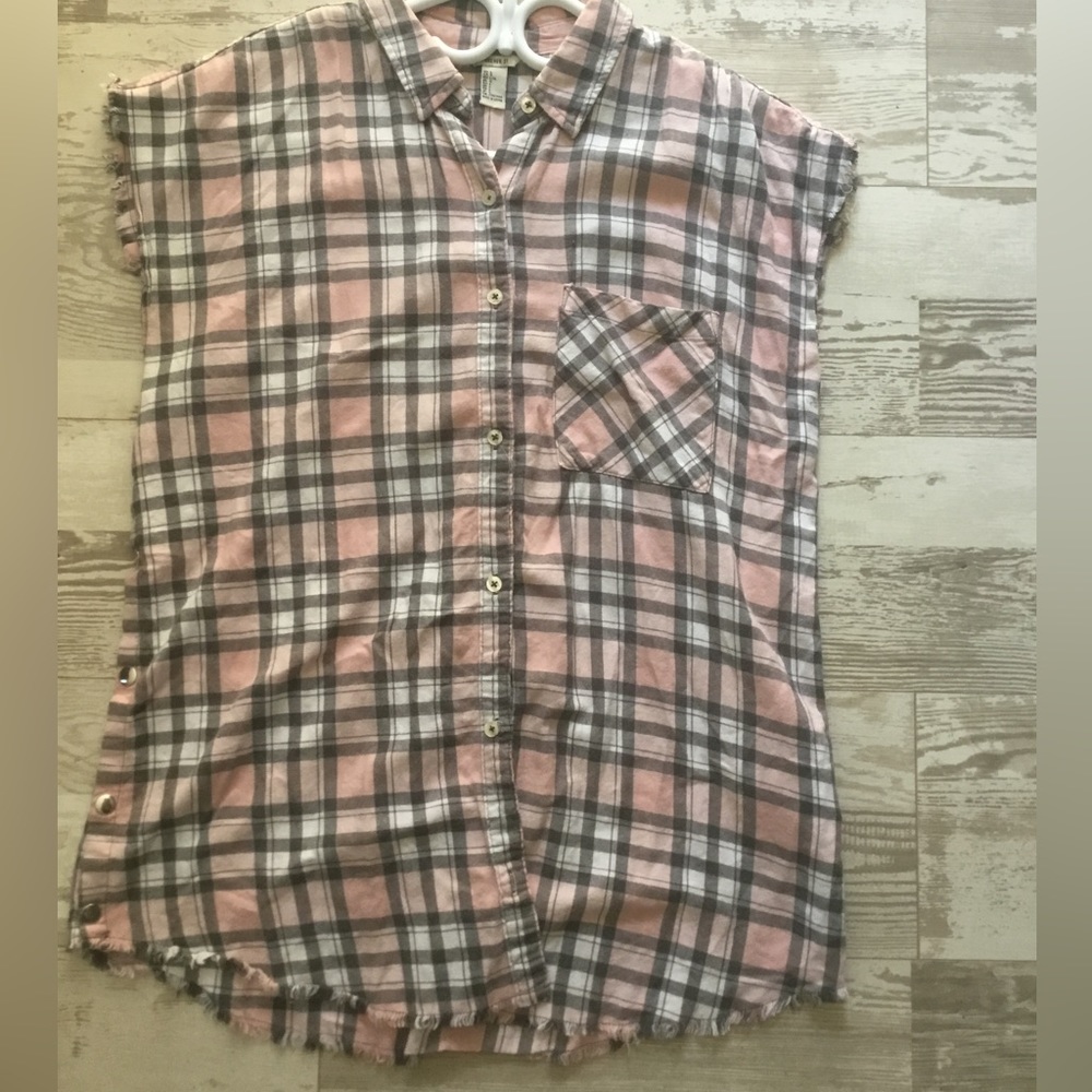 Button down flano